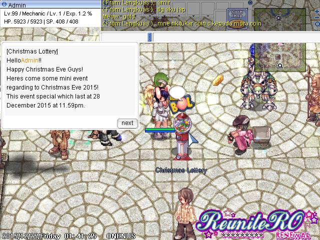 ragnarok online christmas